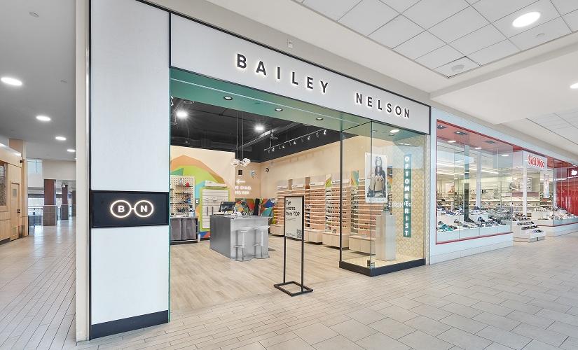 Bailey Nelson inside Kingsway Mall