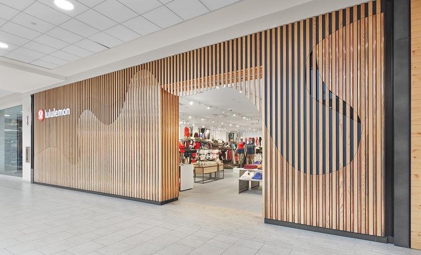 lululemon inside Kingsway Mall